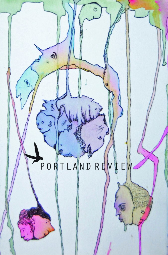 Front Cover of Portland Review: Spring 2013. Artwork by Gabrielle Stewart