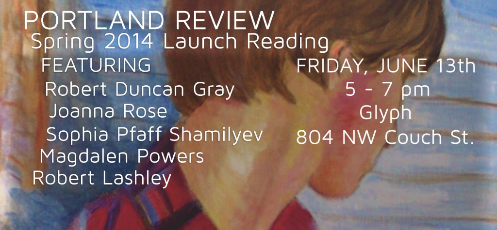 Spring 2013 Issue Launch Reading