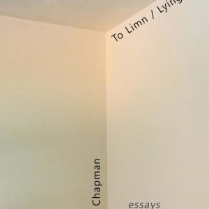 cover of "To Limn / Lying in" by J'Lyn Chapman